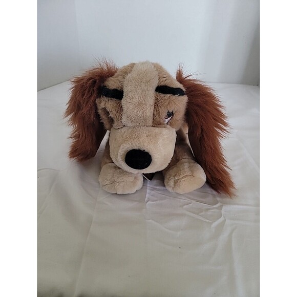 Lady and the Tramp Dog Plush 11" Disney Dog Character Walt Disney Stuffed Animal - Picture 1 of 16